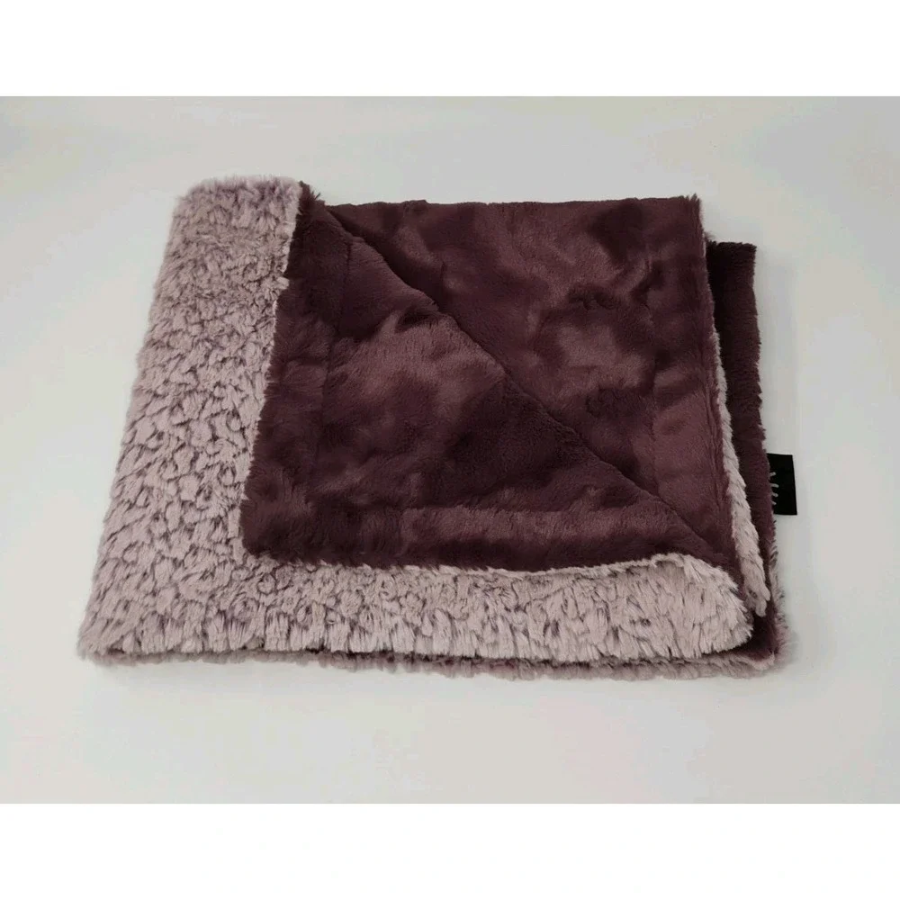 Winx + Blinx Fuzzy‎ Cuddle Merlot Minky Baby Blanket 30
